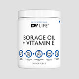 Borage Oil + Vitamin E DY Life, 30 Softgels, 30 Servings