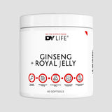 Ginseng + Royal Jelly DY Life, 60 Softgels, 30 Servings