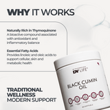 Black Cumin Oil DY Life, 60 Softgels, 30 Servings