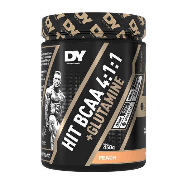 HIT BCAA 4: 1: 1 + Glutamina, 450g, 30 porciones