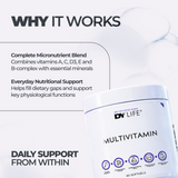 Multivitamin DY Life, 60 Softgels, 30 Servings