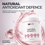Natural Vitamin E DY Life, 30 Softgels, 30 Servings